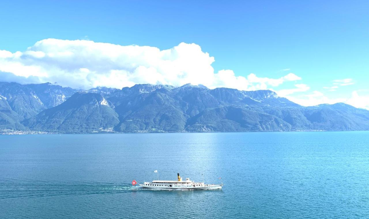 Ferienwohnung La Gremillette Gourmande Lavaux Rivaz Exterior foto