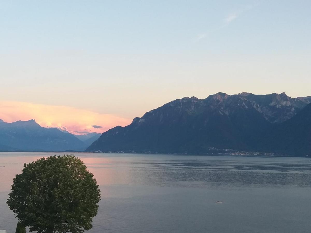 Ferienwohnung La Gremillette Gourmande Lavaux Rivaz Exterior foto