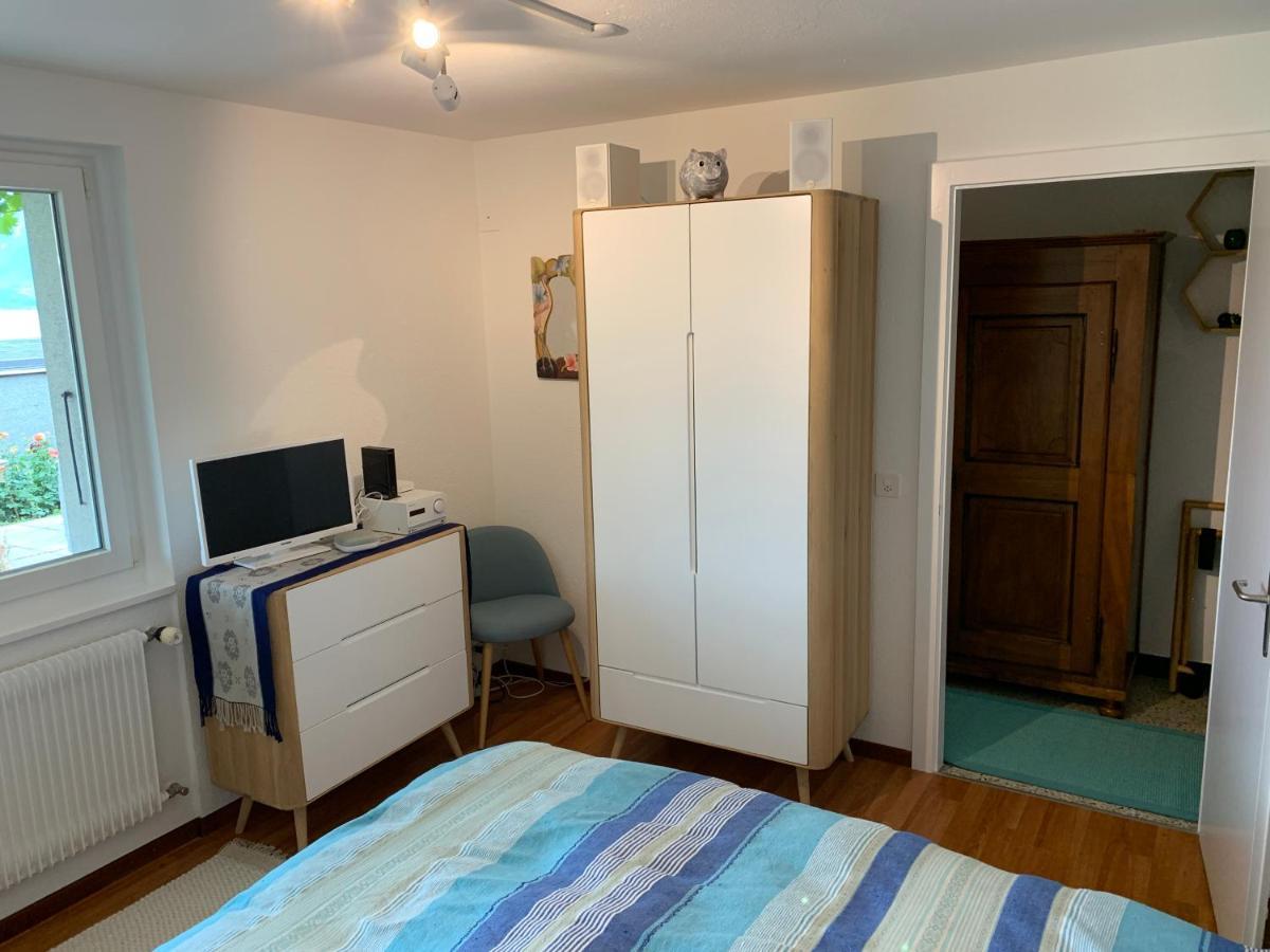 Ferienwohnung La Gremillette Gourmande Lavaux Rivaz Exterior foto